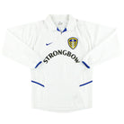 2002-03 Leeds Nike Home Shirt L/S S Football Shirt