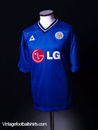 2002-03 Leicester Home Shirt *Mint* XL Football Shirt