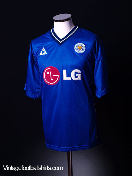 2002-03 Leicester Home Shirt *Mint* XL Football Shirt