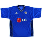 2002-03 Leicester Home Shirt L Football Shirt