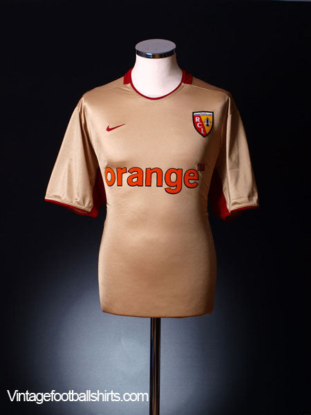 2002-03 Lens Home Shirt *Mint* L Football Shirt