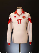2002-03 Malta Match Issue Away Shirt #17 L/S XXL Football Shirt
