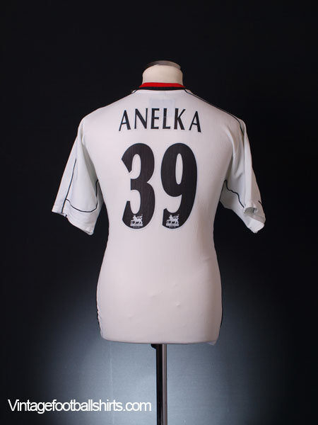 2002-03 Manchester City Away Shirt Anelka #39 M Football Shirt