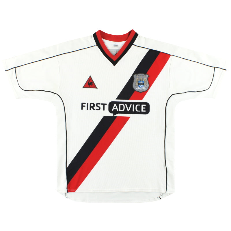 2002-03 Manchester City Le Coq Sportif Away Shirt S Football Shirt