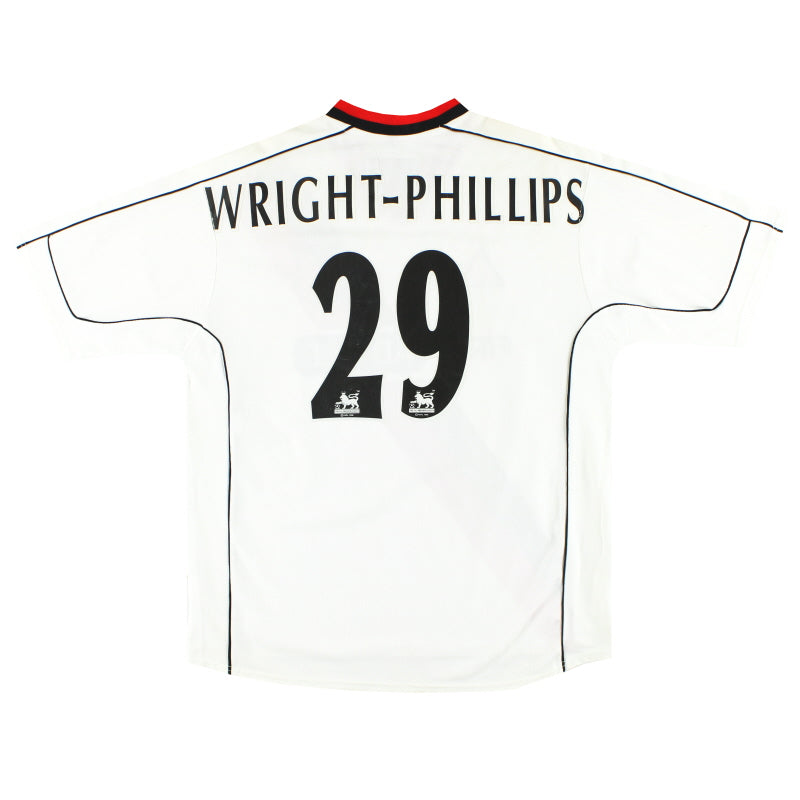 2002-03 Manchester City Le Coq Sportif Away Shirt Wright-Phillips #29 L Football Shirt