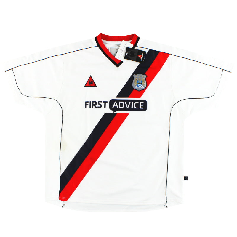 2002-03 Manchester City Le Coq Sportif Away Shirt *w/tags* L Football Shirt