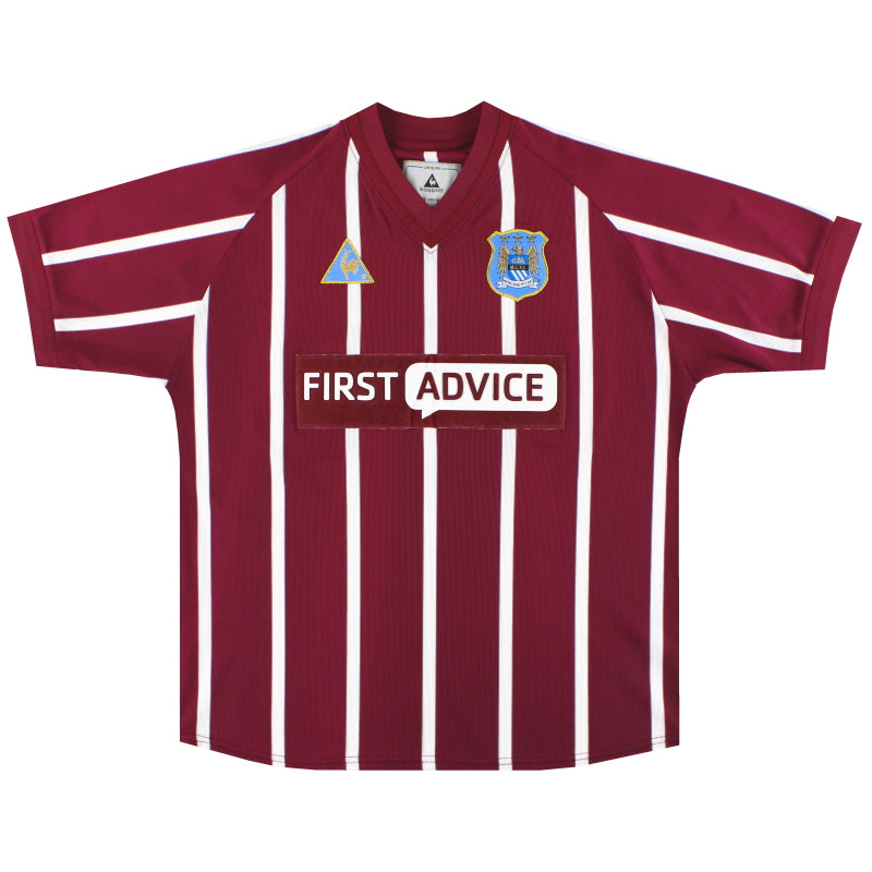 Vintage Vintage 90s Manchester City Le Coq Sportif Jersey | Grailed Vintage Vintage 90s Manchester City Le Coq Sportif Jersey | Grailed