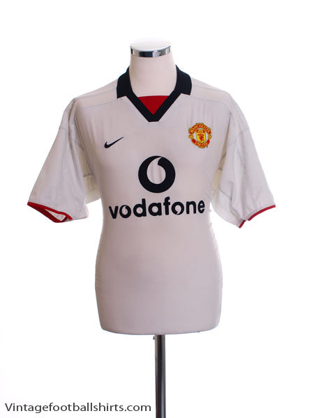 2002-03 Manchester United Away Shirt L Football Shirt