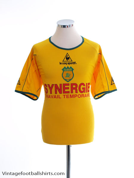 2002-03 Nantes Home Shirt L Football Shirt