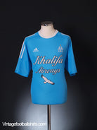 2002-03 Olympique Marseille Away Shirt L Football Shirt