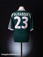 2002-03 Panathinaikos Home Shirt Olisadebe #23 XL Football Shirt