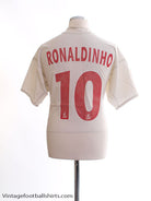 2002-03 Paris Saint-Germain Away Shirt Ronaldinho #10 M Football Shirt