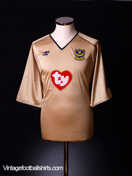 2002-03 Portsmouth Away Shirt *As New*  XL Football Shirt