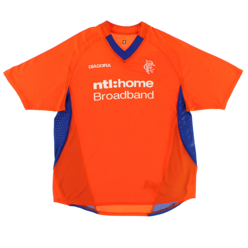 2002-03 Rangers Away Shirt L Football Shirt