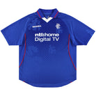 2002-03 Rangers Diadora Home Shirt  *Mint* XL Football Shirt
