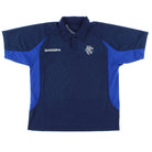 2002-03 Rangers Diadora Polo Shirt L Polo Shirt