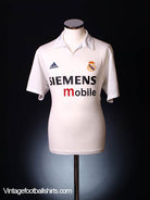 2002-03 Real Madrid Centenary Home Shirt M Football Shirt