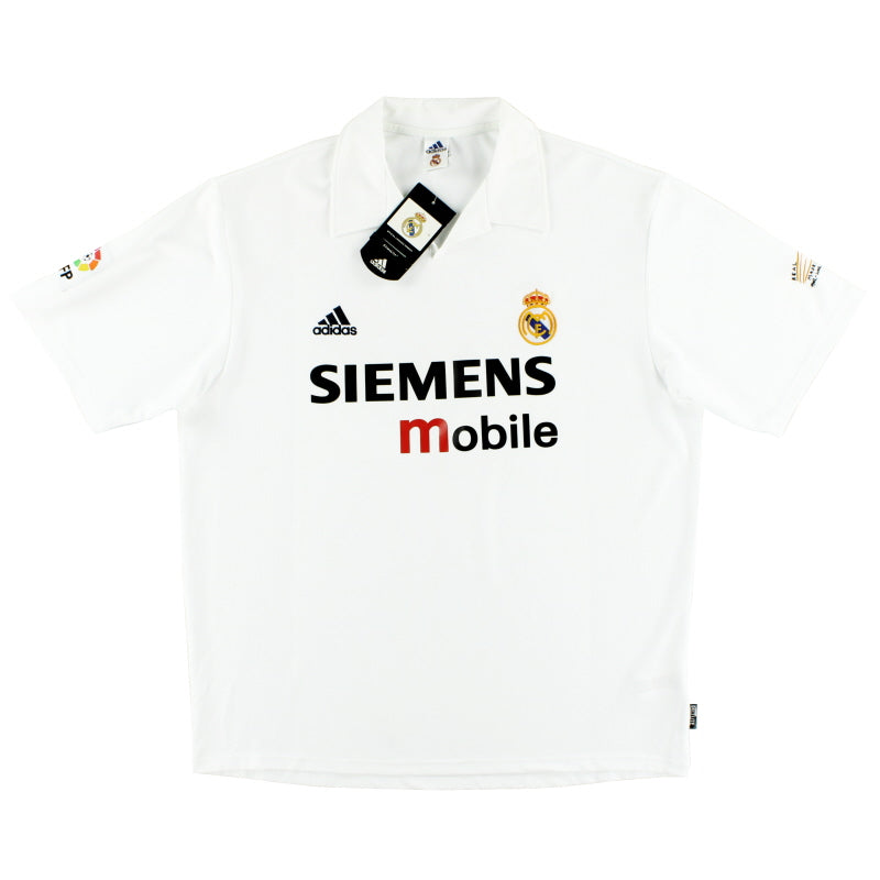 2002-03 Real Madrid Centenary Home Shirt *w/tags* L Football Shirt
