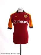2002-03 Roma Champions League Home Shirt L Football Shirt