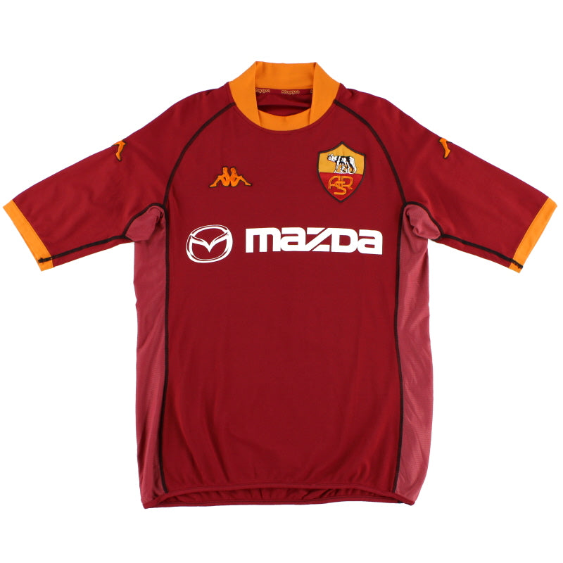 2002-03 Roma Home Shirt XXL Football Shirt