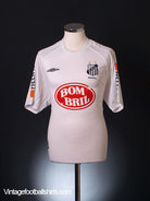 2002-03 Santos Home Shirt M Football Shirt