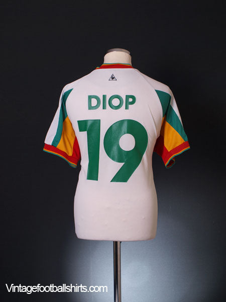 2002-03 Senegal Home Shirt Diop #19 L Football Shirt
