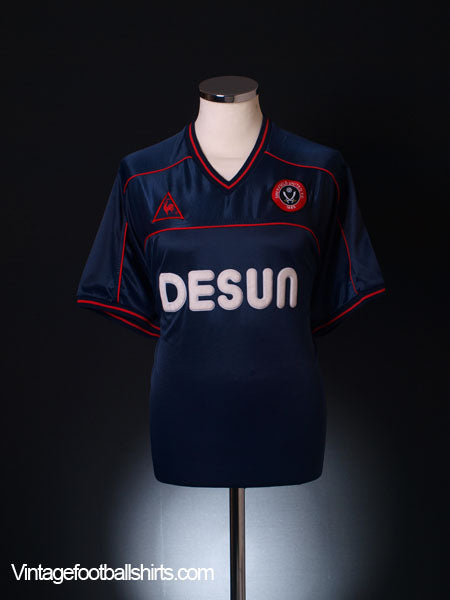 2002-03 Sheffield United Away Shirt L Football Shirt