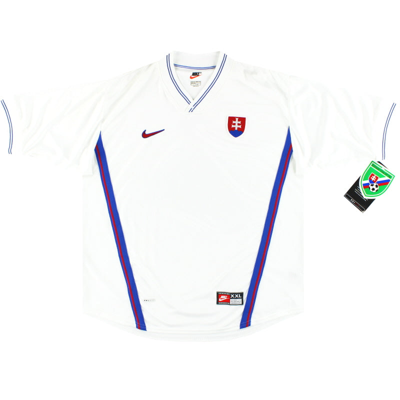 2002-03 Slovakia Nike Home Shirt *w/tags* XXL Football Shirt