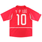 2002-03 South Korea Nike Basic Home Shirt Y P Lee #10 XL Football Shirt