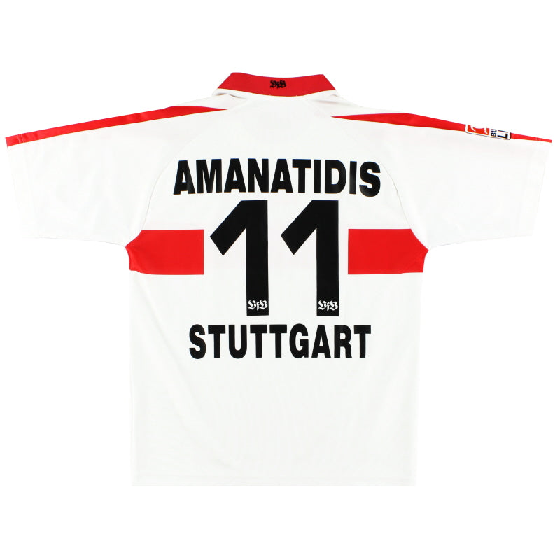 2002-03 Stuttgart Home Shirt Amanatidis #11 S Football Shirt