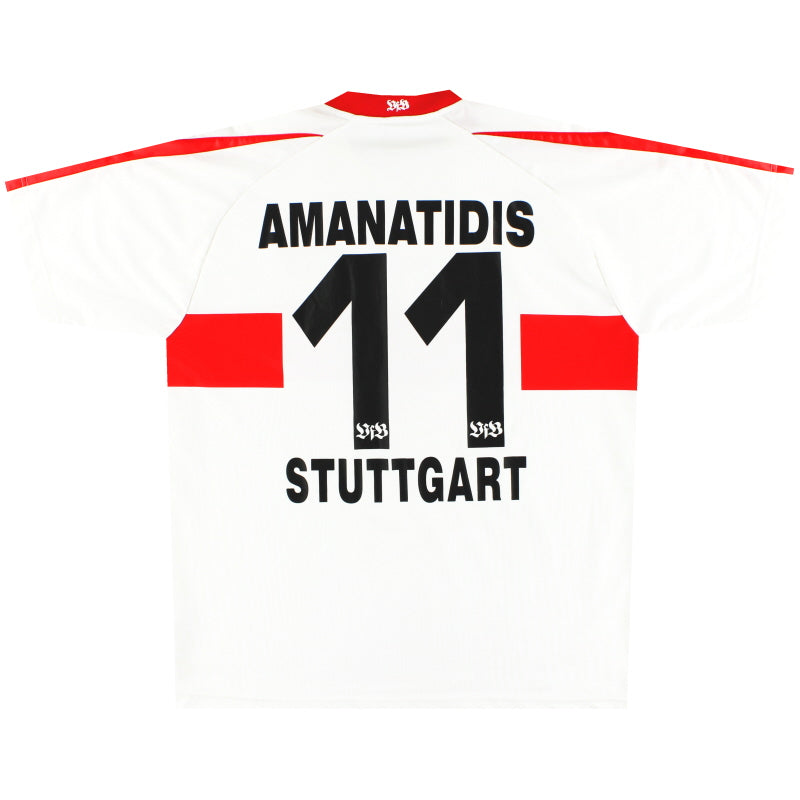 2002-03 Stuttgart Puma Home Shirt Amanatidis #11 XXL Football Shirt