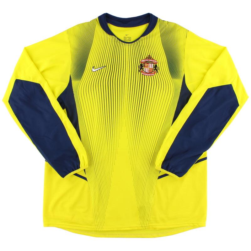 2002-03 Sunderland Goalkeeper Shirt XL Football Shirt