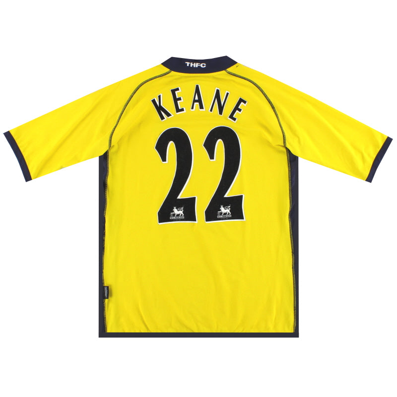 2002-03 Tottenham Kappa Third Shirt Keane #22 S Football Shirt