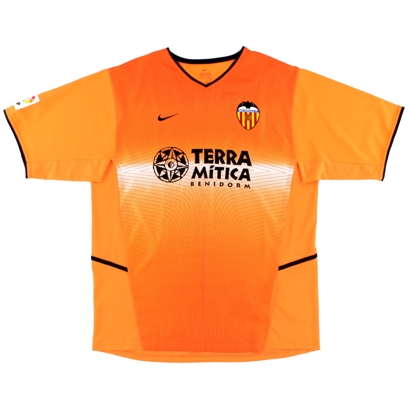 2002-03 Valencia Away Shirt M Football Shirt