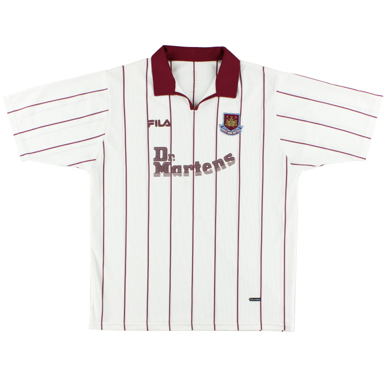 正規品02-03 Fila West Ham United away L/S】