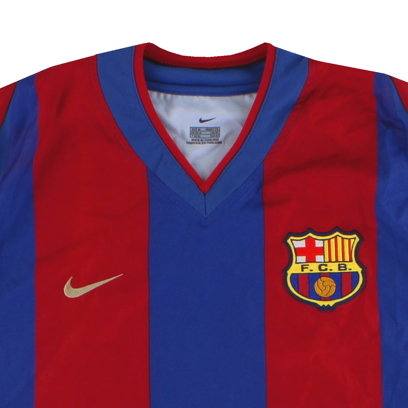 NIKE FC Barcelona MENDIETA 17 シャツ L 2002-03 Barcelona Nike Home Shirt Mendieta #17 M 184633 | Vintage