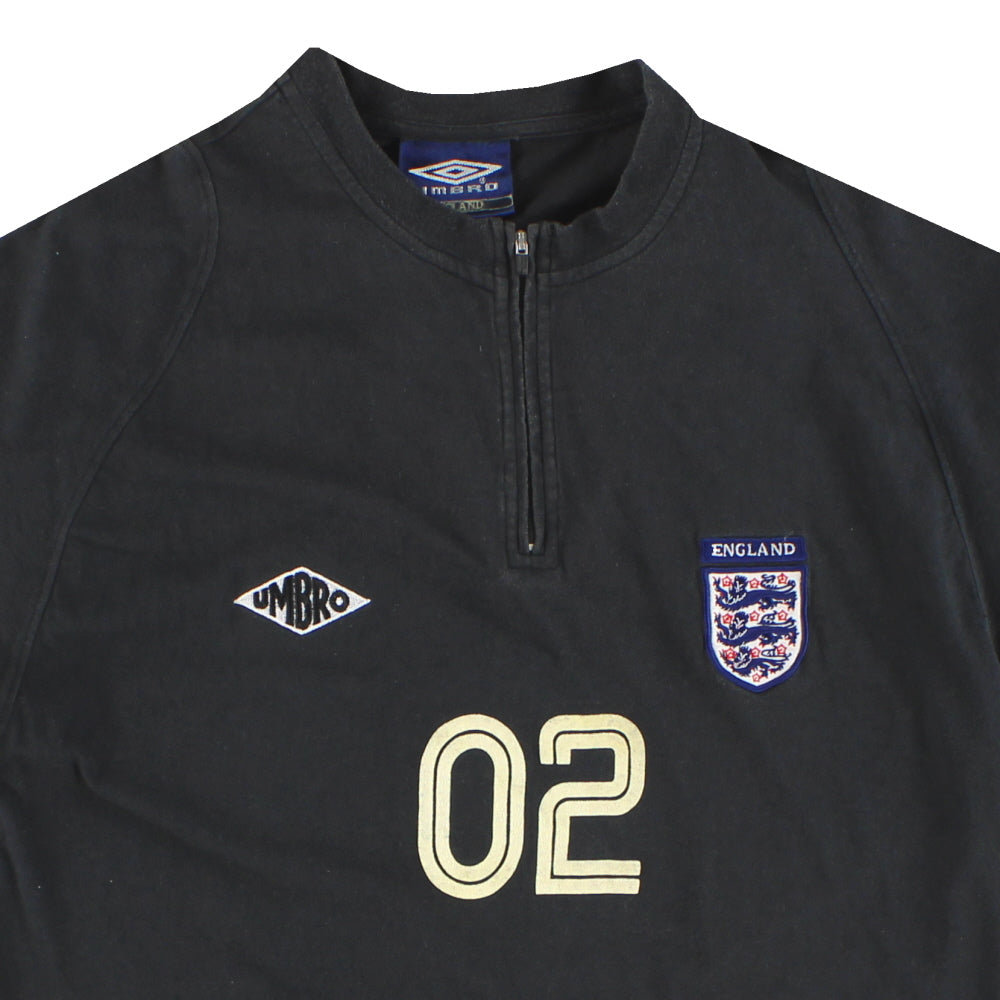 2002-03 England Umbro Training Shirt #02 M | Vintage Football Shirts