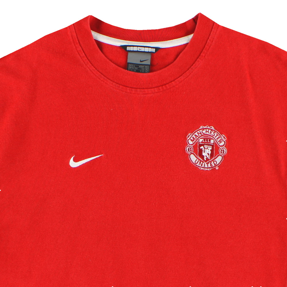 2002-03 Manchester United Nike Sweatshirt L | Vintage Football Shirts
