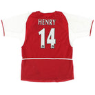 2002-04 Arsenal Home Shirt Henry #14 L Football Shirt