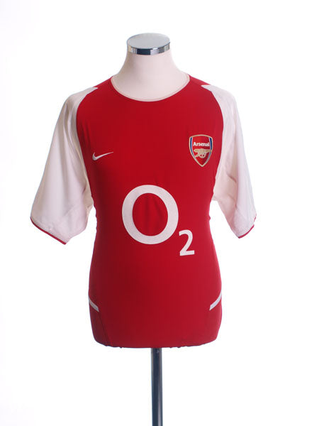 2002-04 Arsenal Home Shirt S Football Shirt