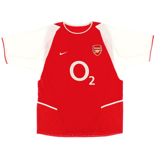 2002-04 Arsenal Nike Home Shirt M 184985 | Vintage Football Shirts