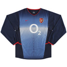 2002-04 Arsenal Nike Away Shirt L/S M Football Shirt