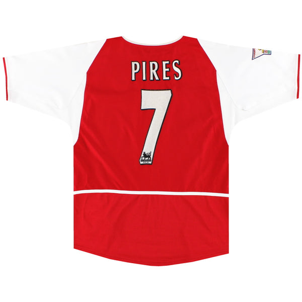 t*k様 アーセナル 04-0シーズン ピレス No.7 サイズXL 2002-04-arsenal-nike-home-shir