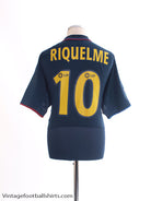 2002-04 Barcelona Away Shirt Riquelme #10 *BNWT* L Football Shirt