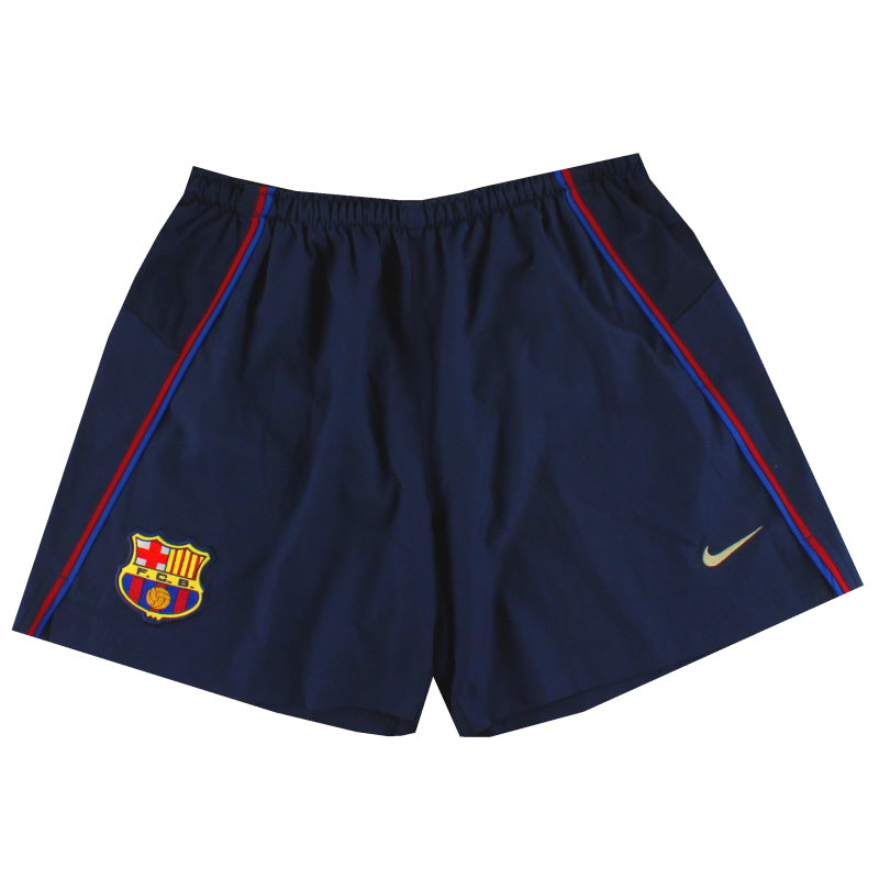 2002-04 Barcelona Nike Away Shorts M Football Shorts