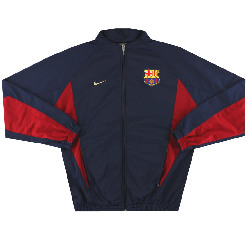 2002-04 Barcelona Nike Track Jacket L Jacket