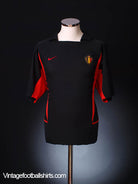 2002-04 Belgium Away Shirt L Football Shirt