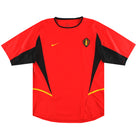 2002-04 Belgium Nike Home Shirt *As New* L Football Shirt