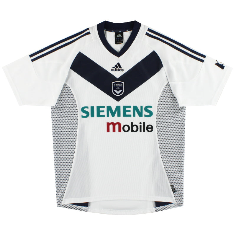 2002-04 Bordeaux adidas Away Shirt M Football Shirt