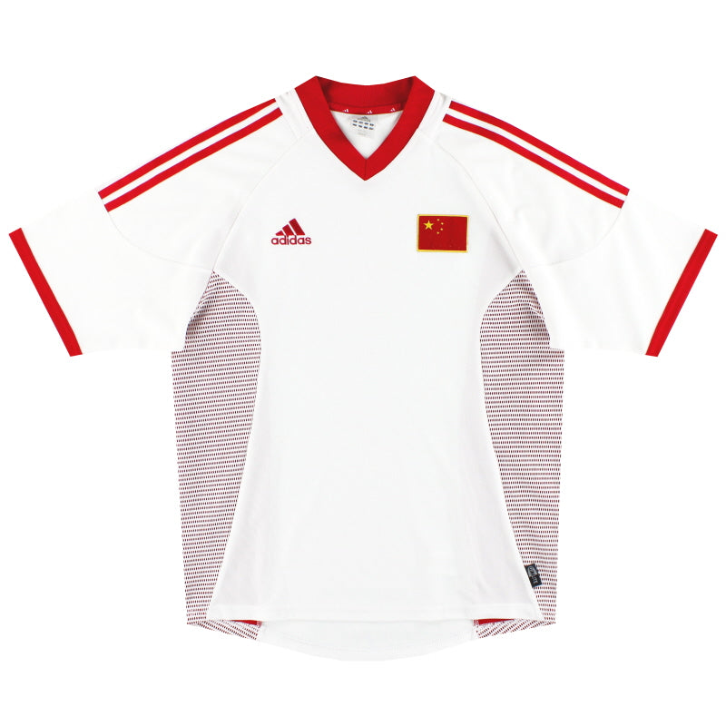 2002-04 China adidas Away Shirt L Football Shirt